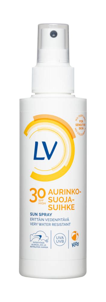 LV 150ml SPF30 Spray aurinkosuojasuihke .